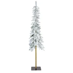 Sapin artificiel de Noël (H300 cm) Sierra Vert enneigé