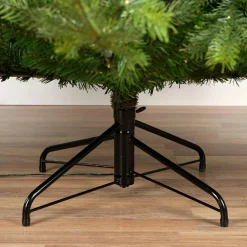 Sapin de Noël artificiel lumineux 700 LED (H240 cm) Glorious Vert sapin