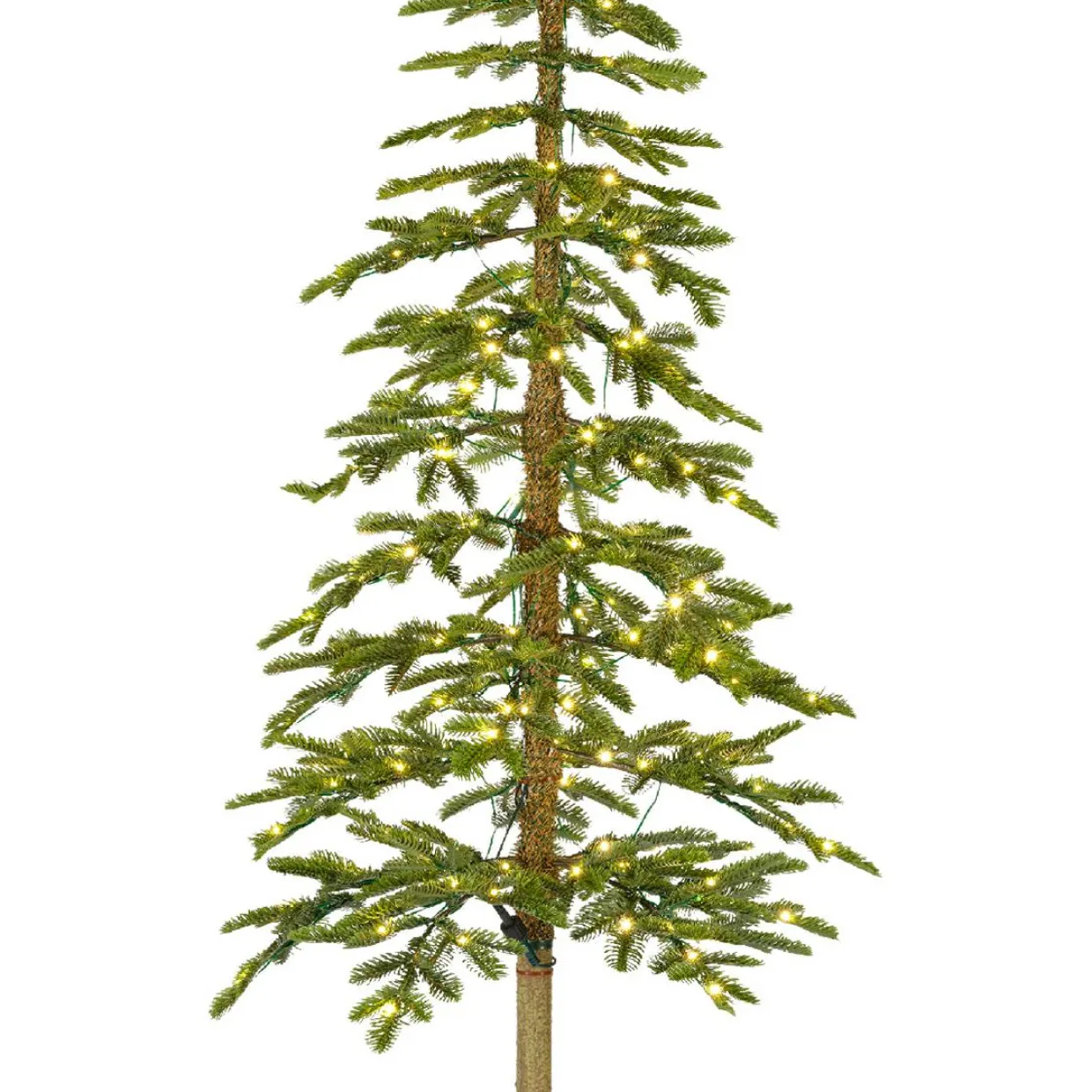 Sapin de Noël artificiel lumineux 200 LED (H210 cm) Sierra Vert sapin