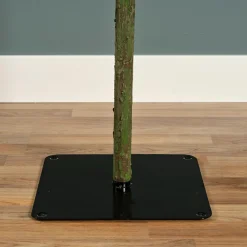 Sapin de Noël artificiel lumineux 150 LED (H180 cm) Sierra Vert enneigé