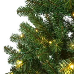 Sapin de Noël artificiel lumineux 260 LED (H180 cm) King Vert sapin