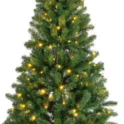 Sapin de Noël artificiel lumineux 260 LED (H180 cm) King Vert sapin