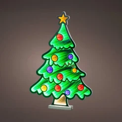 Sapin de Noël lumineux 393 LED (H63 cm) Infinity Multicolore