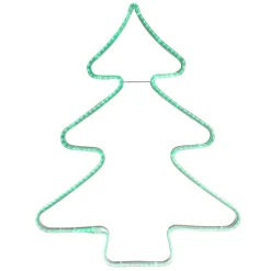 Sapin de Noël lumineux 192 LED Néon Vert