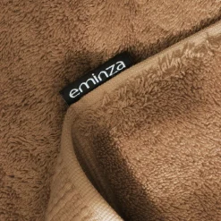 Serviette de bain coton bio (30 x 50 cm) Méline Camel