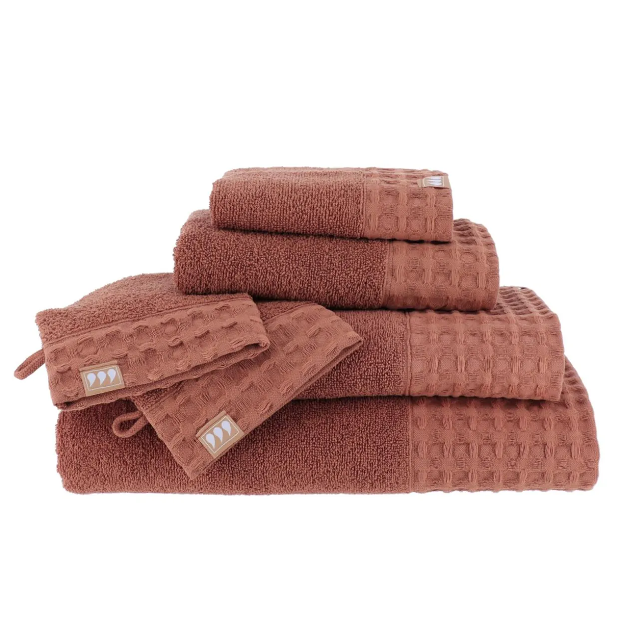 Serviette de bain coton (30 x 50 cm) Season Color Ambre