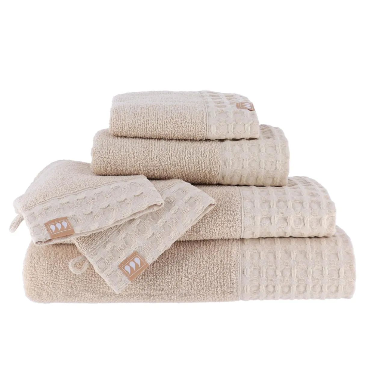 Serviette de bain coton (50 x 90 cm) Season Color Beige