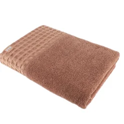 Serviette de bain coton (70 x 130 cm) Season Color Caramel