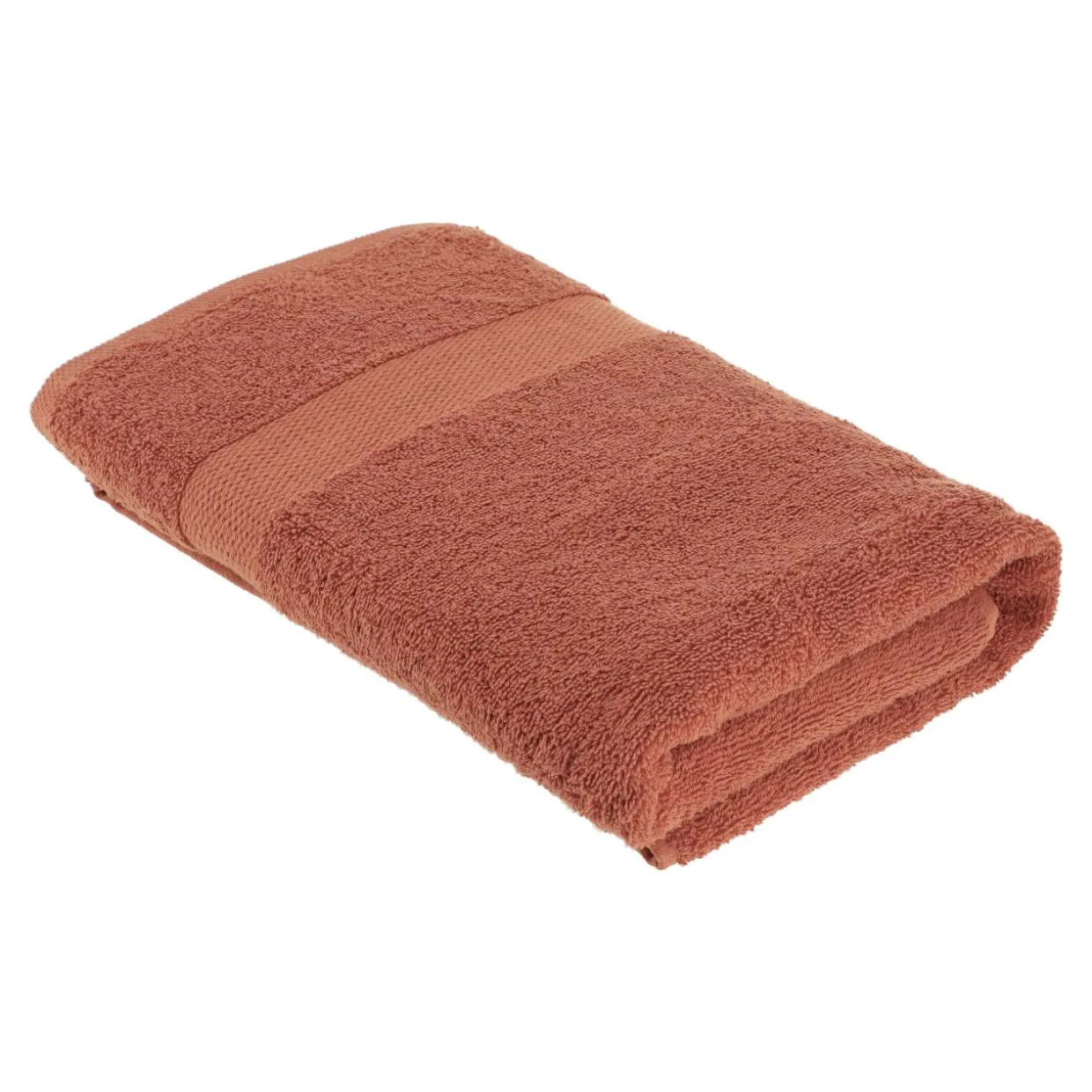 Serviette de bain coton (70 x 130 cm) Timeless Terracotta