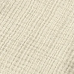 Serviette de bain gaze de coton (30 x 50 cm) Gaïa Beige pampa