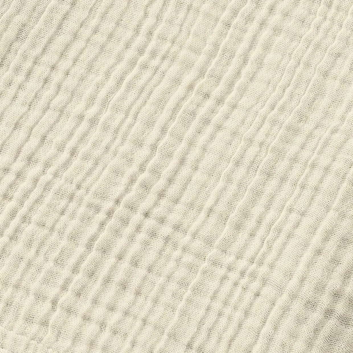 Serviette de bain gaze de coton (30 x 50 cm) Gaïa Beige pampa