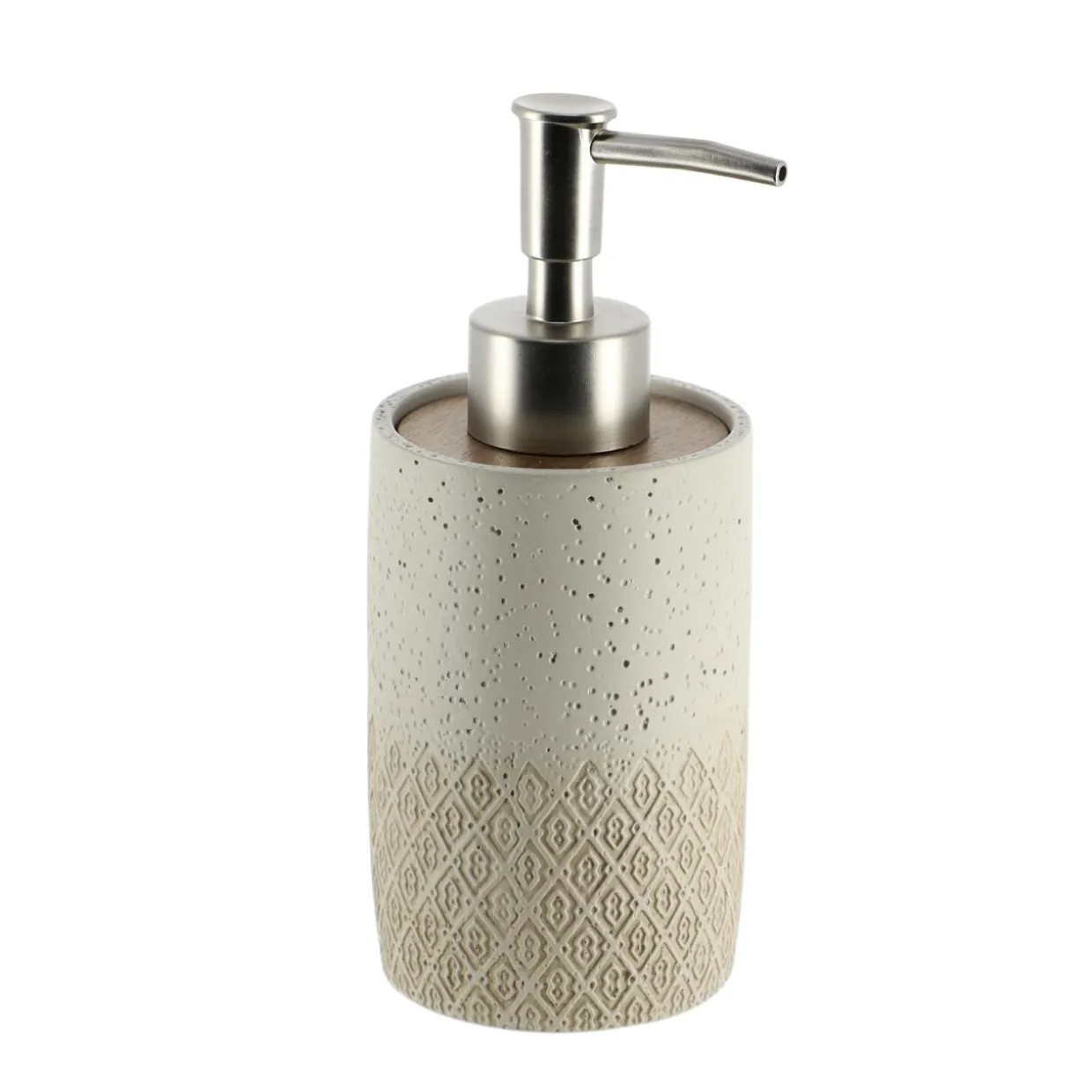 Set d'accessoires salle de bain gravé Casablanca Naturel
