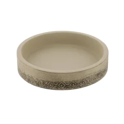 Set d'accessoires salle de bain ciment Tanger Naturel