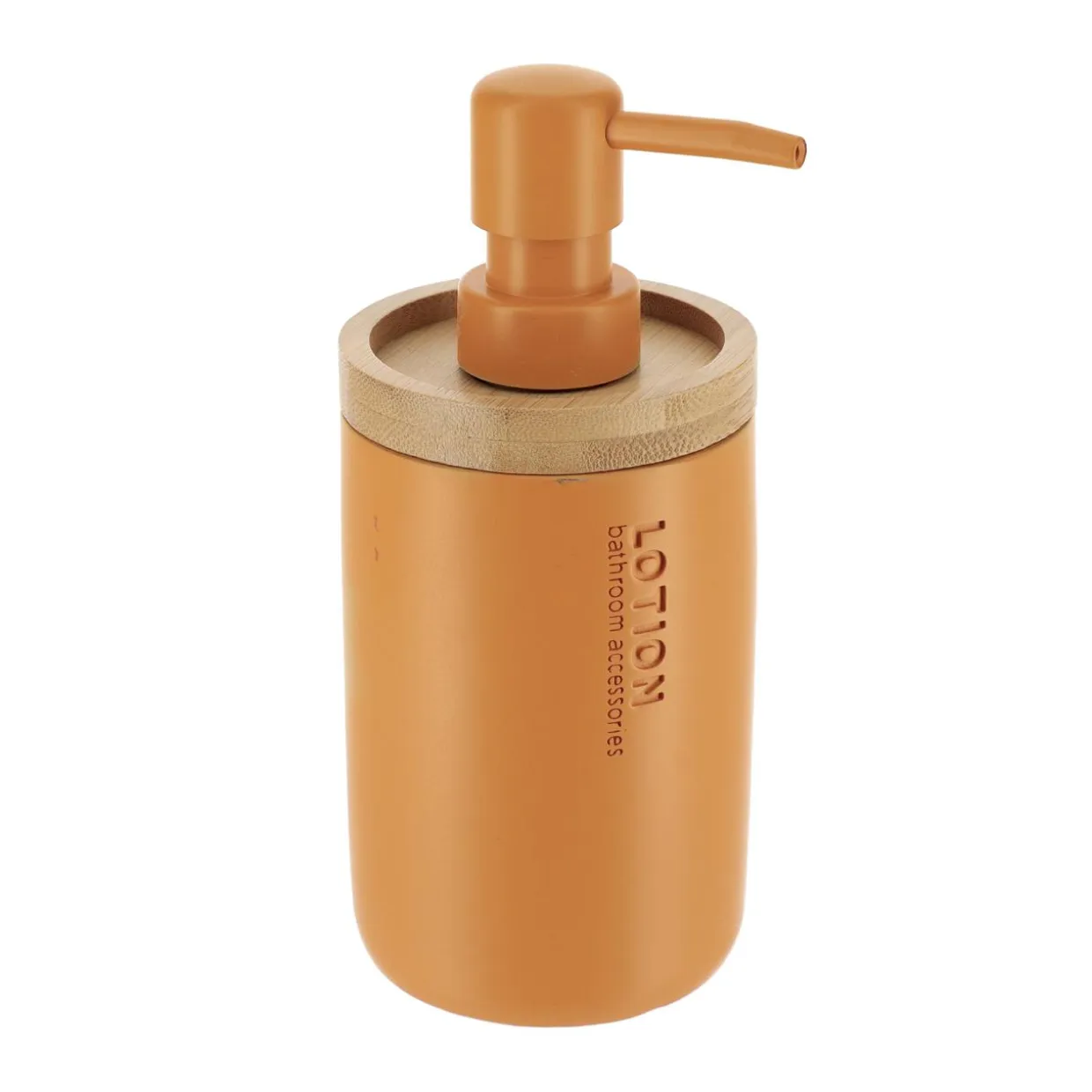 Set d'accessoires salle de bain Purebamboo Jaune moutarde
