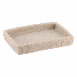 Set d'accessoires salle de bain Effet Pierre Naturel