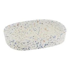 Set d'accessoires salle de bain ciment Terrazzo
