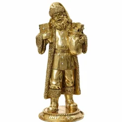 Statue Père Noël (H28 cm) Maestro en or