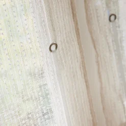 Store bateau passe tringle (60 x 180 cm) Arthur Beige
