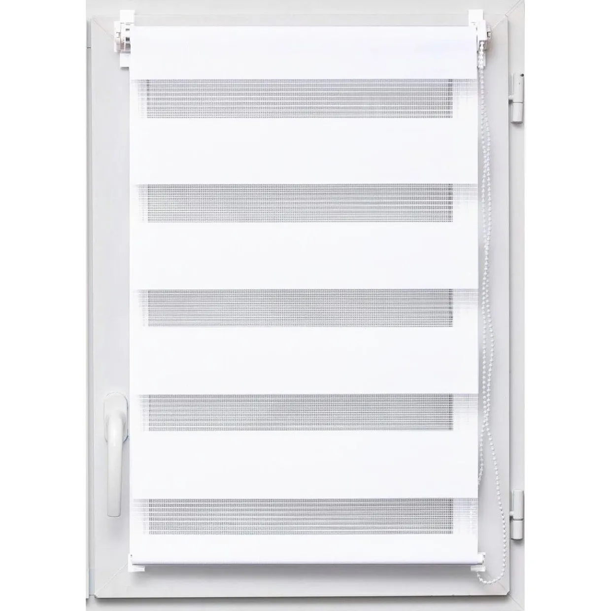 Store enrouleur Jour / Nuit (75 x 180 cm) Blanc