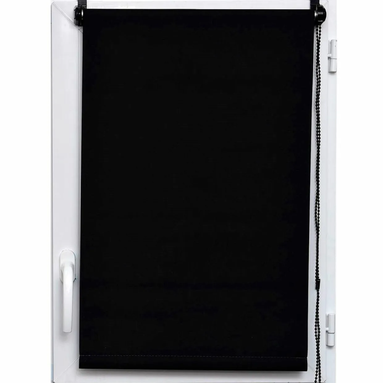 Store enrouleur occultant (60 x 90 cm) Uni Noir