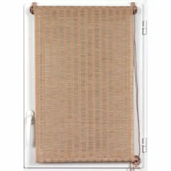 Store enrouleur tamisant (90 x 180 cm) Rayures Beige