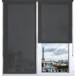 Store enrouleur tamisant (45 x 180 cm) Pure Gris béton