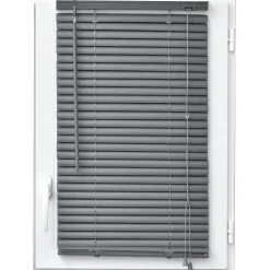 Store vénitien (90 x 180 cm) PVC Gris anthracite
