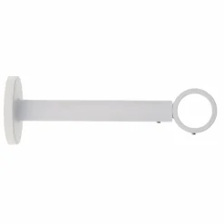 Support tringle extensible (L155 - L195 / D28) Lino Blanc mat