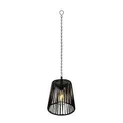 Suspension de jardin solaire LED (H58 cm) Midtown Noir