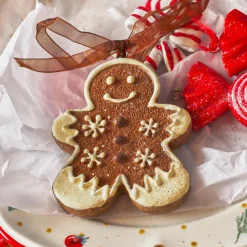 Suspension de Noël (H7 cm) Pain d'épice Martin Chocolat