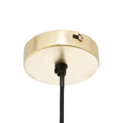 Suspension luminaire métal (56 x 42 cm) Arlo Or
