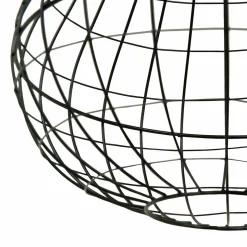 Suspension lumineuse en métal (D30 cm) Asyn Noir