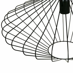 Suspension lumineuse métal (D45 cm) Rosa Noir