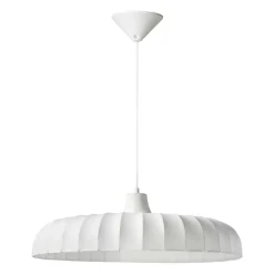 Suspension lumineuse tissu (D50 cm) Marcel Blanche
