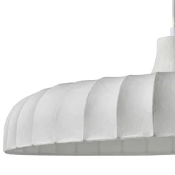 Suspension lumineuse tissu (D50 cm) Marcel Blanche