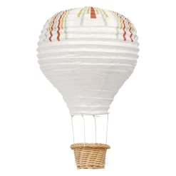 Suspension montgolfière enfant papier (H40 cm) Serpentin Multicolore