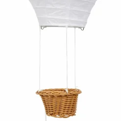 Suspension Montgolfière papier (D30 cm) Fanions Multicolore