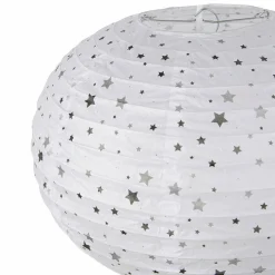 Suspension Montgolfière papier (D30 cm) Stars Multicolore