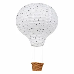 Suspension Montgolfière papier (D30 cm) Stars Multicolore