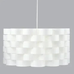 Suspension origami (D32 cm) Moki Blanche