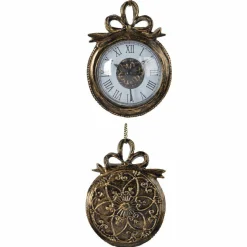 Suspension précieuse à suspendre (H13 cm) Montre ancienne Bronze