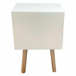 Table de chevet enfant bois (H45 cm) Ourson Marron