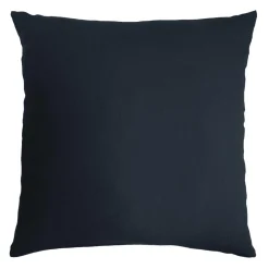 Taie d'oreiller carrée gaze de coton (80 x 80 cm) Gaïa Bleu nuit