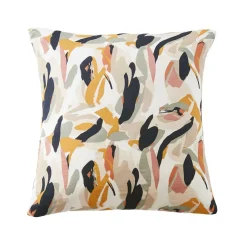 Taie d'oreiller carrée gaze de coton (60 x 60 cm) Mathilda Multicolore