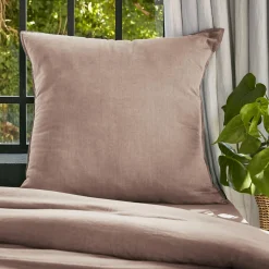 Taie d'oreiller carrée lyocell Tencel™ lavé (80 x 80 cm) Olivia Rose blush