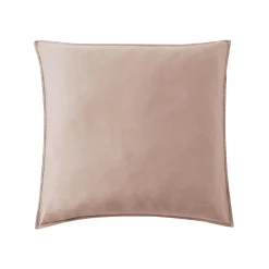 Taie d'oreiller carrée lyocell Tencel™ lavé (63 x 63 cm) Olivia Rose blush