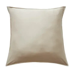 Taie d'oreiller carrée satin de bambou (63 x 63 cm) Sienna Beige