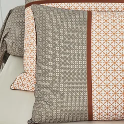 Taie d'oreiller rectangulaire percale de coton (50 x 70 cm) Gabin Multicolore