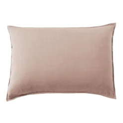 Taie d'oreiller rectangulaire lyocell Tencel™ lavé (50 x 80 cm) Olivia Rose blush
