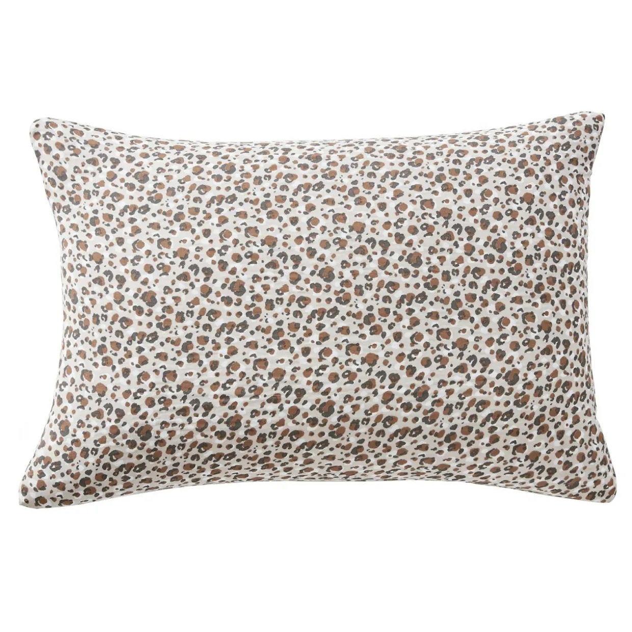 Taie d'oreiller rectangulaire gaze de coton (50 x 70 cm) Rosa Marron